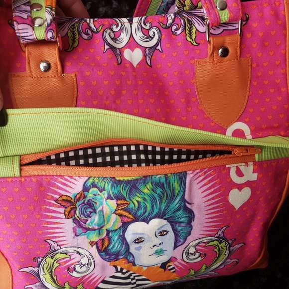 Large Queen of Hearts Handbag/Tote - Picture 3 of 6